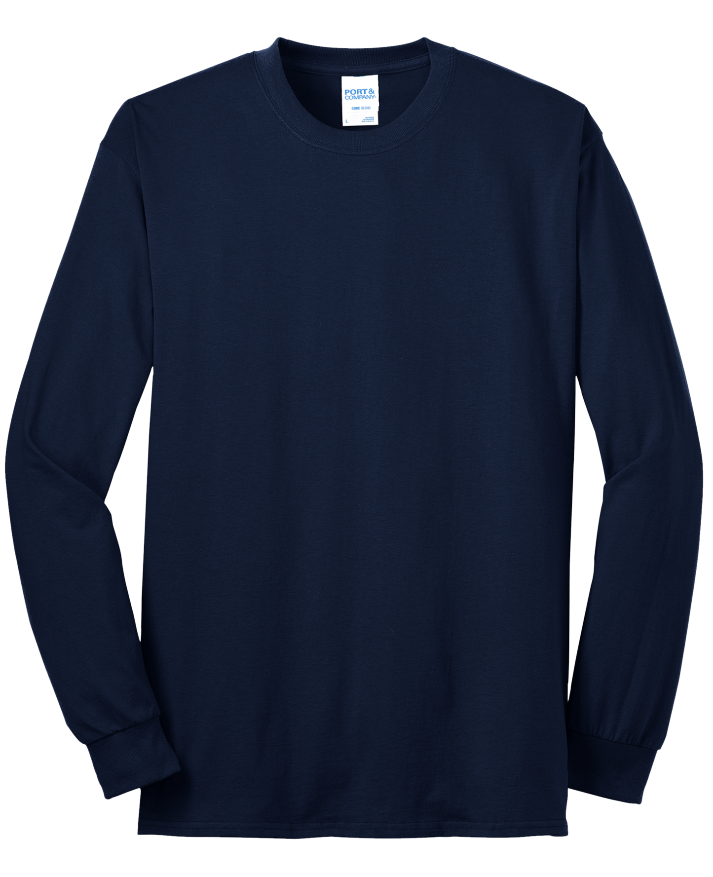 Economy T-Shirt - Long Sleeve - Core Blend Tee PC55LS - Technician Tees