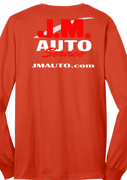 Long Sleeve T-Shirt - Port and Company Core Blend Tee PC55LS - JM Auto Service