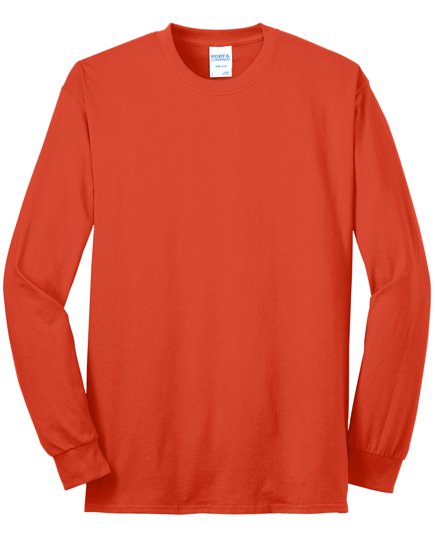 Economy T-Shirt - Long Sleeve - Core Blend Tee PC55LS - Technician Tees