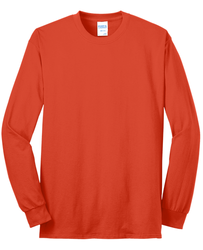 Economy T-Shirt - Long Sleeve - Core Blend Tee PC55LS - Technician Tees