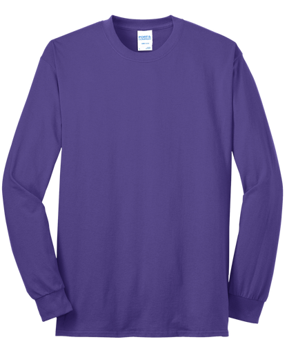Economy T-Shirt - Long Sleeve - Core Blend Tee PC55LS - Technician Tees