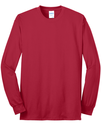 Economy T-Shirt - Long Sleeve - Core Blend Tee PC55LS - Technician Tees