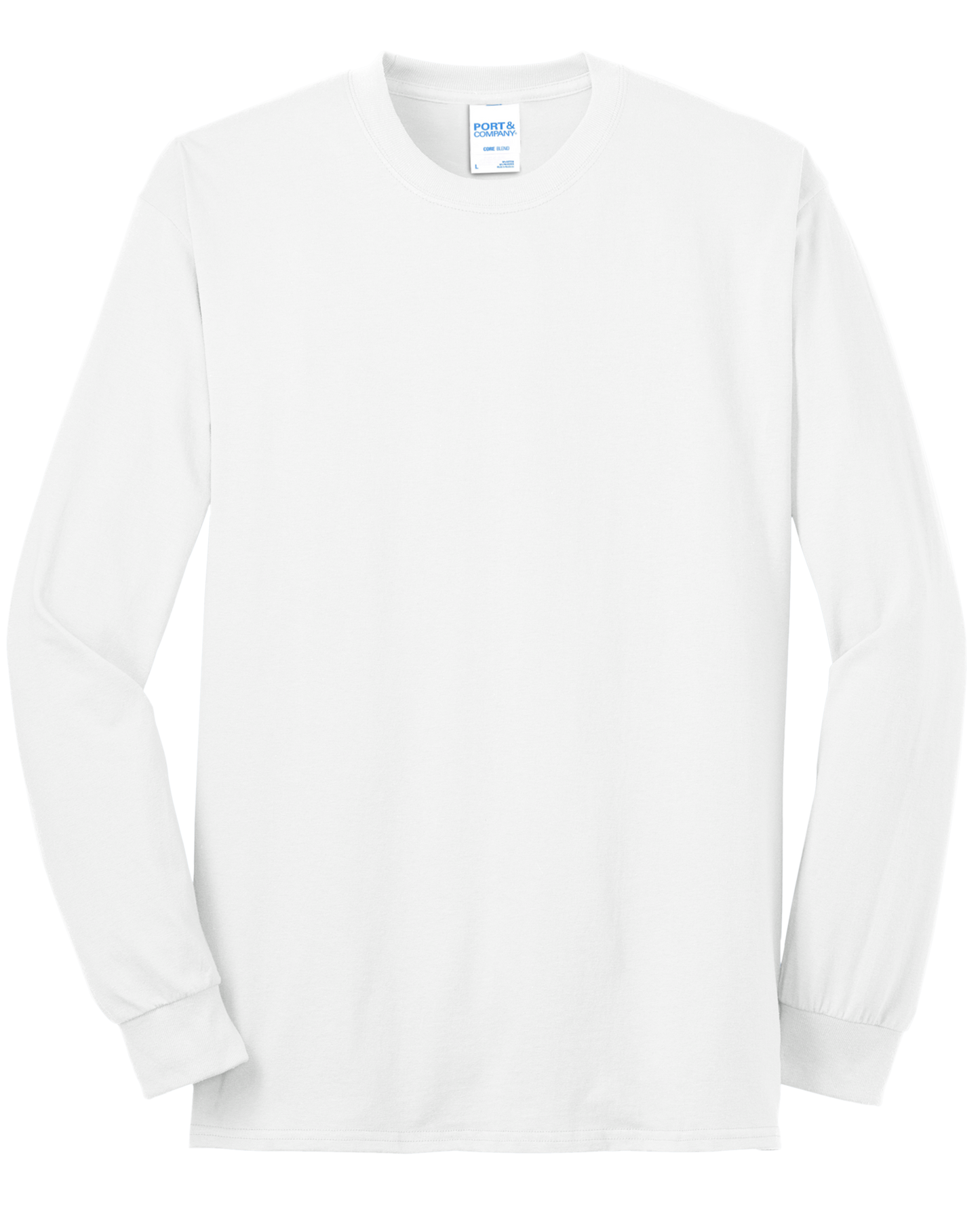 Economy T-Shirt - Long Sleeve - Core Blend Tee PC55LS - Technician Tees