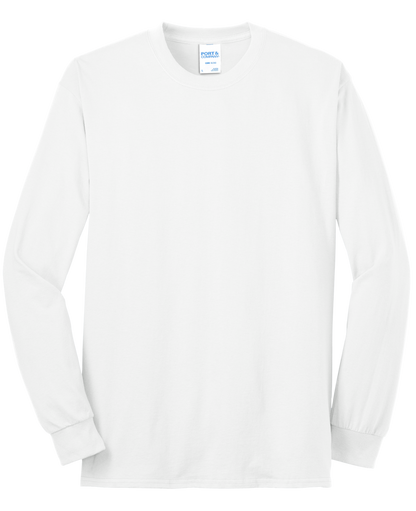 Economy T-Shirt - Long Sleeve - Core Blend Tee PC55LS - Technician Tees