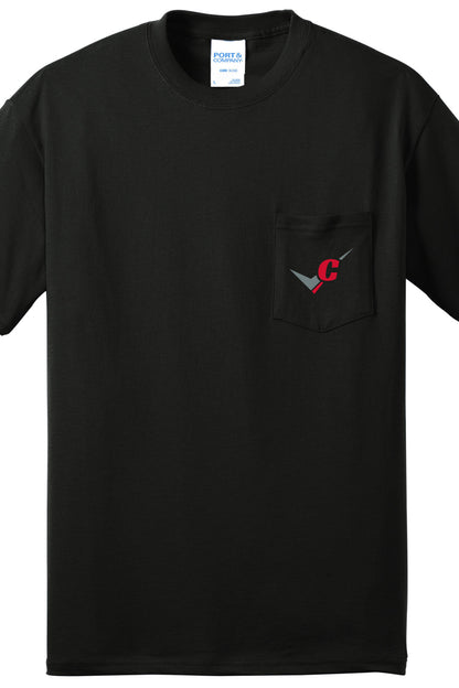 Pocket T-Shirt - Core Blend Pocket Tee PC55P - Certified Auto