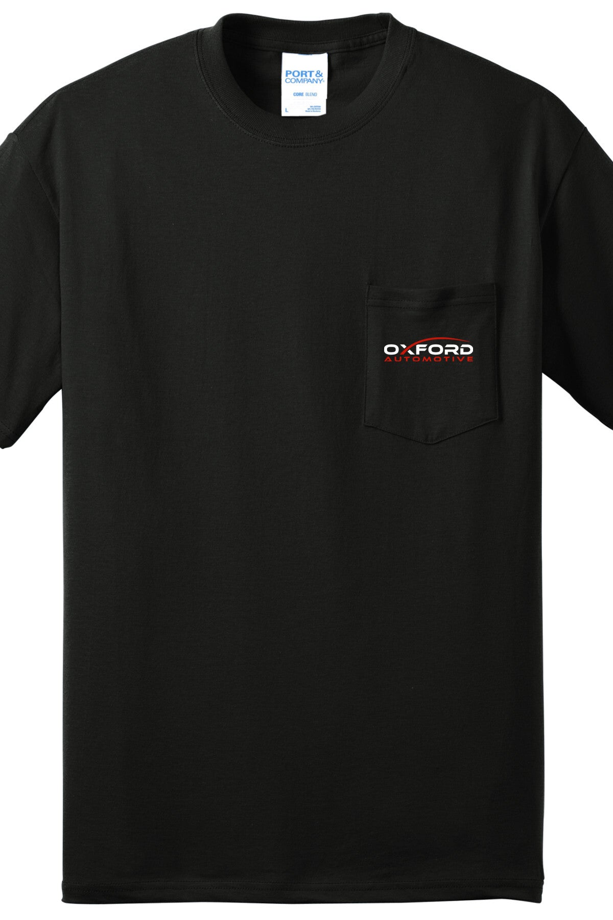 Pocket T-Shirt - Core Blend Pocket Tee PC55P - Oxford Automotive