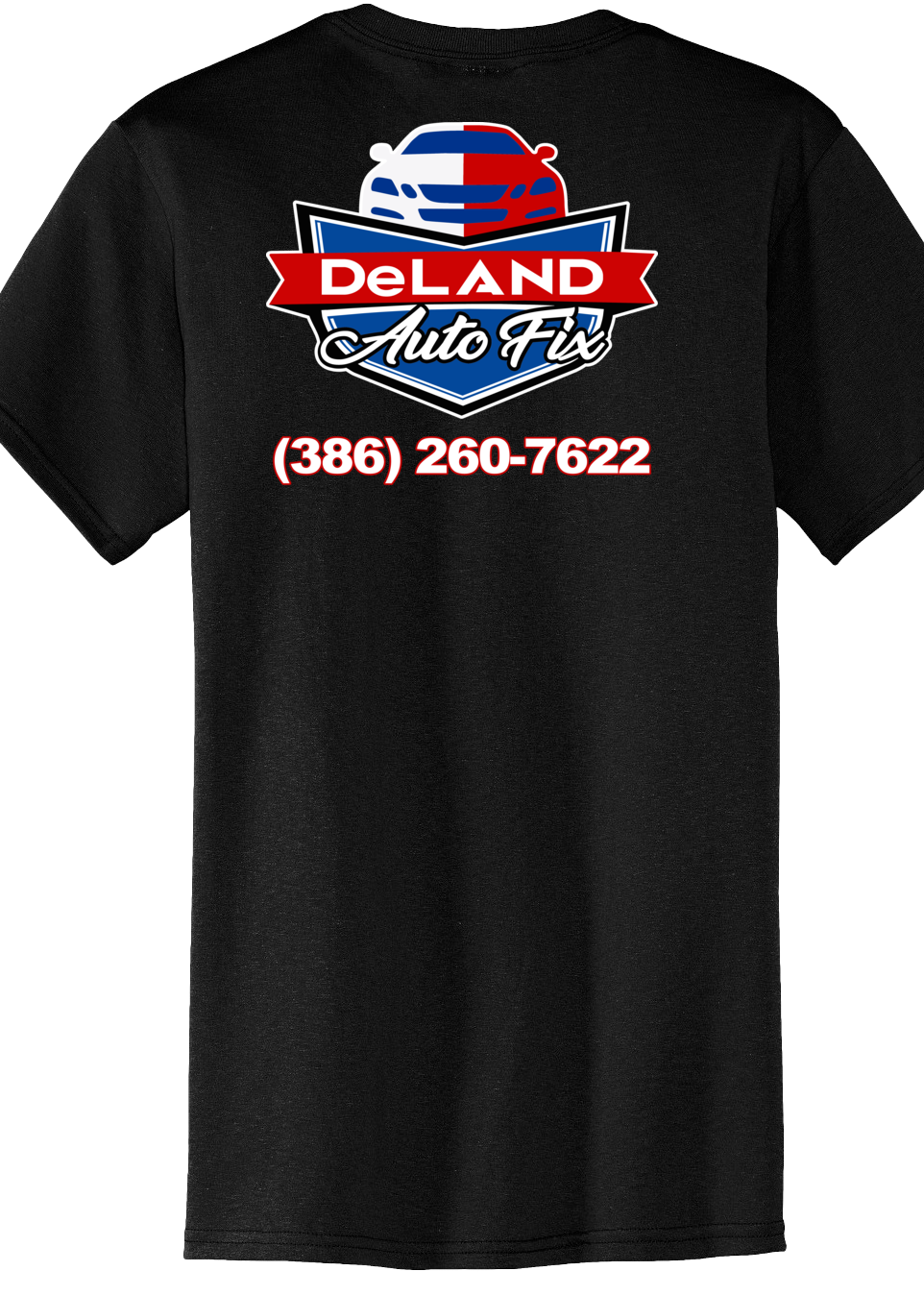 Pocket T-Shirt - Core Blend Pocket Tee PC55P - DeLand Auto Fix