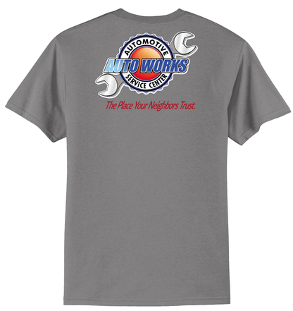 T-Shirt - Tall Core Blend Tee PC55T - Auto Works Automotive Service Center