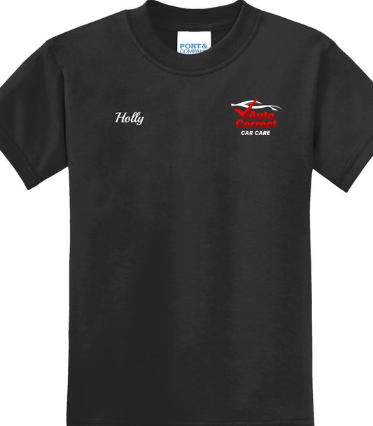 Economy Youth T-Shirt - Youth Core Blend Tee Port & Co. PC55Y - Auto Correct Car Care