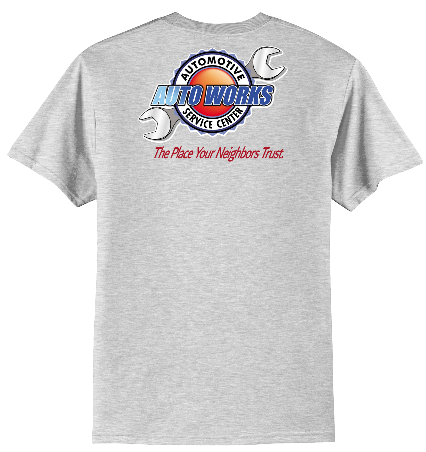 T-Shirt - Tall Core Blend Tee PC55T - Auto Works Automotive Service Center