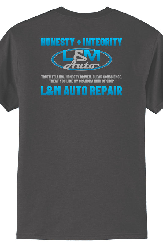 T-SHIRT - Core Blend Tee PC55 - L&M Auto Repair