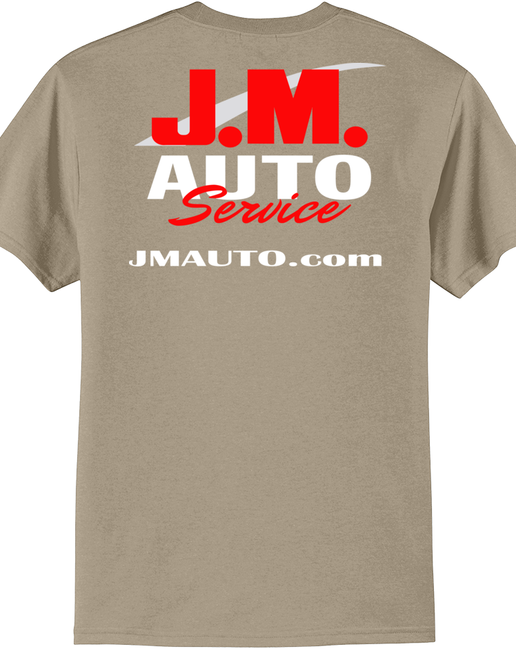 Economy T-Shirt - Port & Co. Core Blend Tee PC55 - JM Auto Service