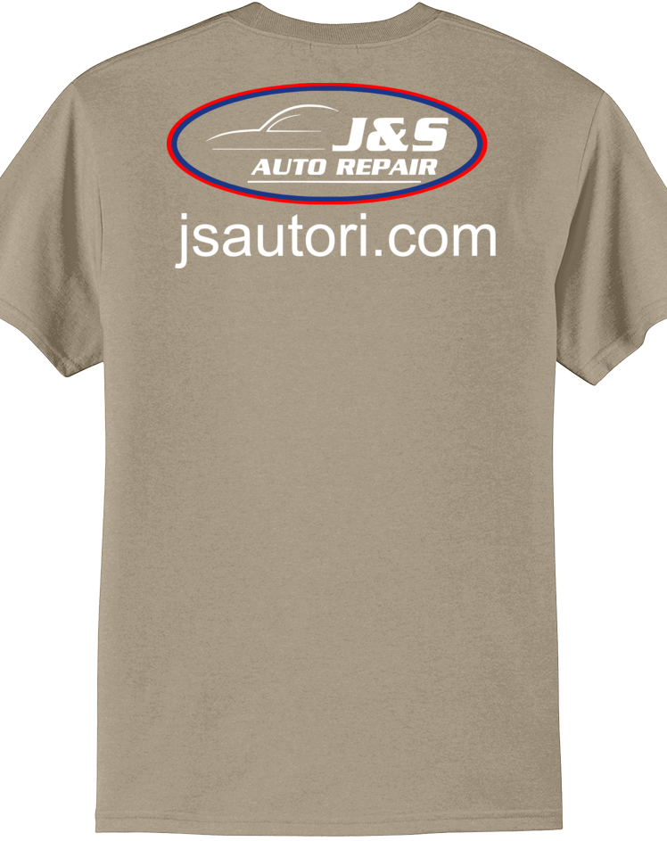 Economy T-Shirt - Port & Co. Core Blend Tee PC55 - J&S Auto Repair