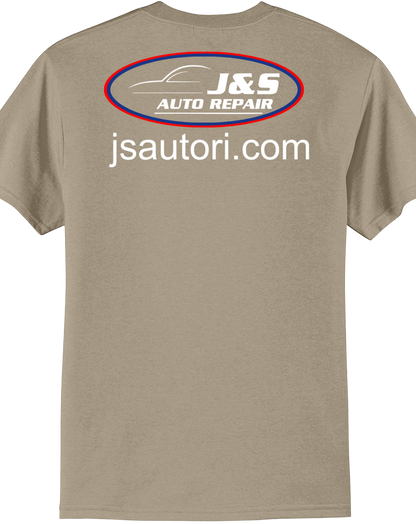 Economy T-Shirt - Port & Co. Core Blend Tee PC55 - J&S Auto Repair