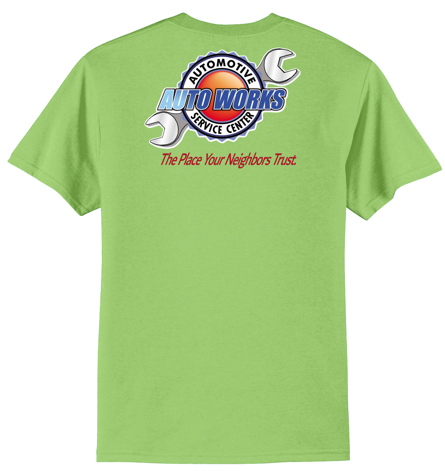 T-Shirt - Tall Core Blend Tee PC55T - Auto Works Automotive Service Center