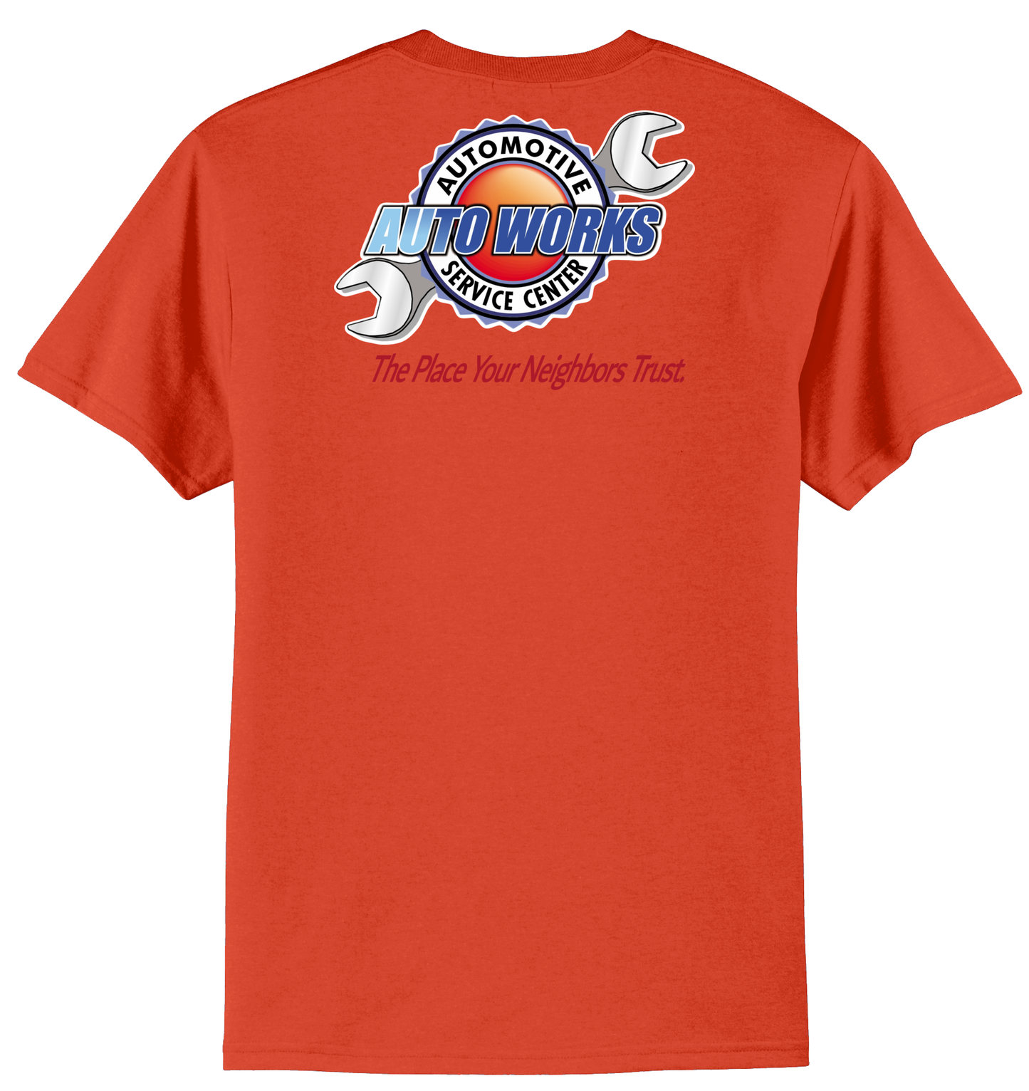 T-Shirt - Tall Core Blend Tee PC55T - Auto Works Automotive Service Center