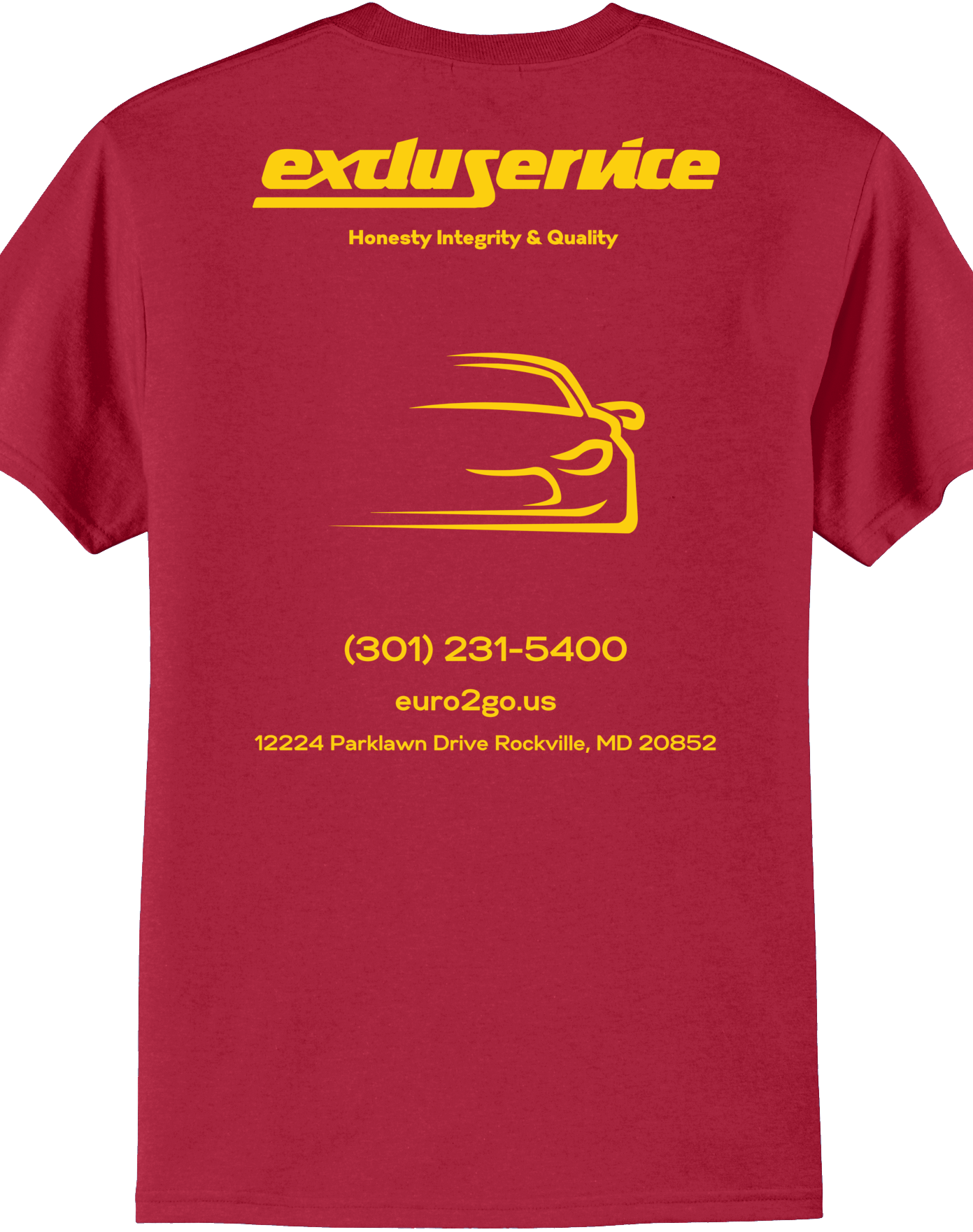 Economy T-Shirt - Port & Co. Core Blend Tee PC55 - Excluservice