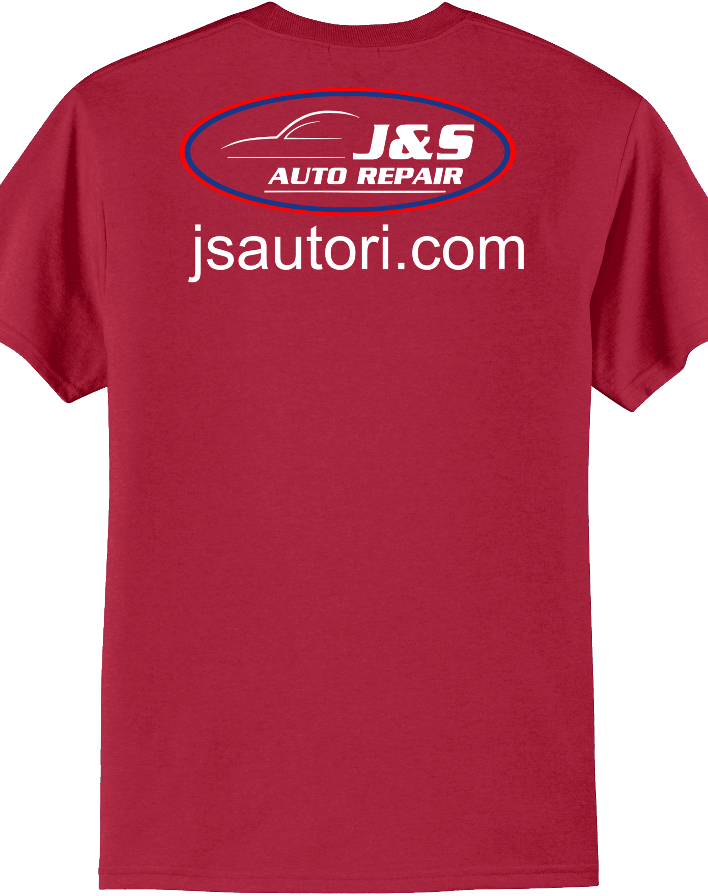 Economy T-Shirt - Port & Co. Core Blend Tee PC55 - J&S Auto Repair