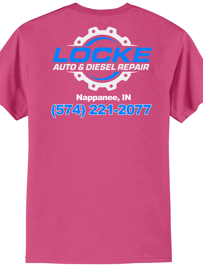 T-Shirt - Core Blend Tee PC55 - Locke Auto & Diesel Repair