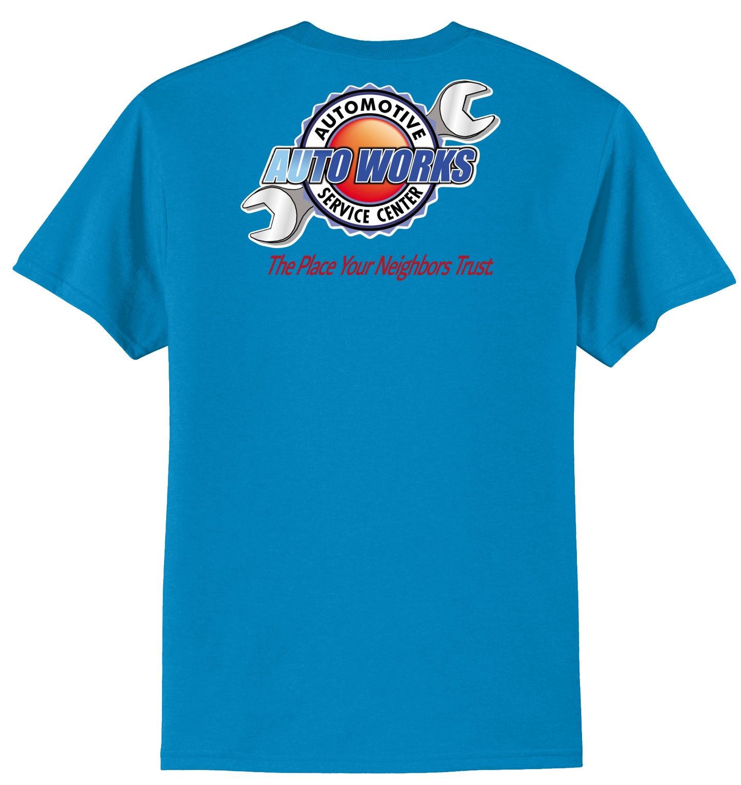 T-Shirt - Tall Core Blend Tee PC55T - Auto Works Automotive Service Center