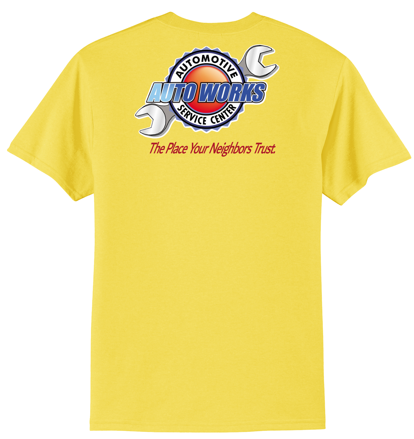 T-Shirt - Tall Core Blend Tee PC55T - Auto Works Automotive Service Center