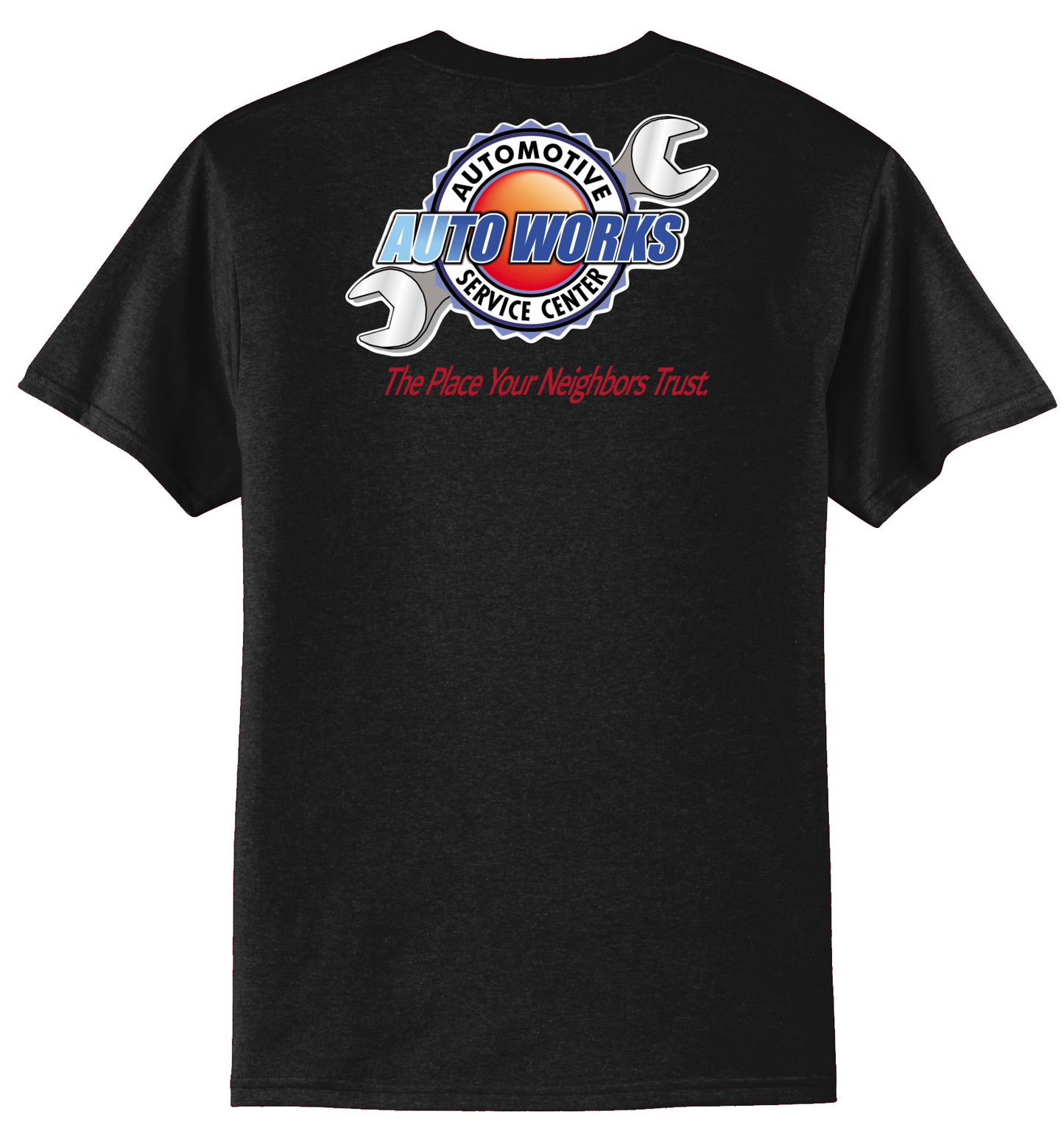 T-Shirt - Tall Core Blend Tee PC55T - Auto Works Automotive Service Center