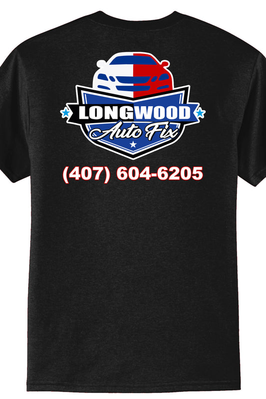 T-SHIRT - Port and Company Core Blend Tee PC55 - Longwood Auto Fix