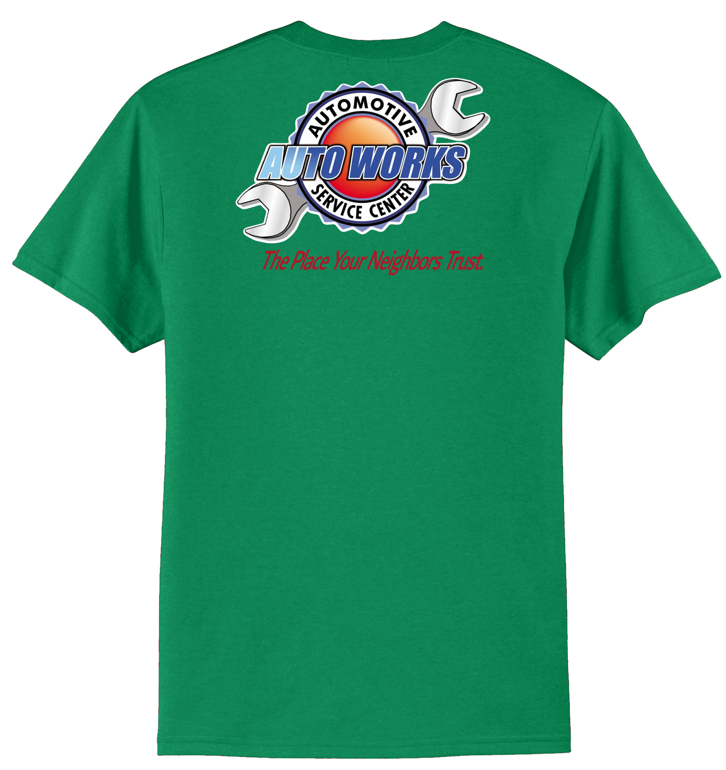 T-Shirt - Tall Core Blend Tee PC55T - Auto Works Automotive Service Center