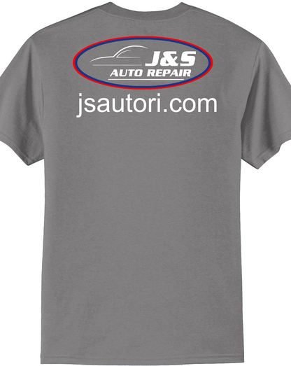 Economy T-Shirt - Port & Co. Core Blend Tee PC55 - J&S Auto Repair
