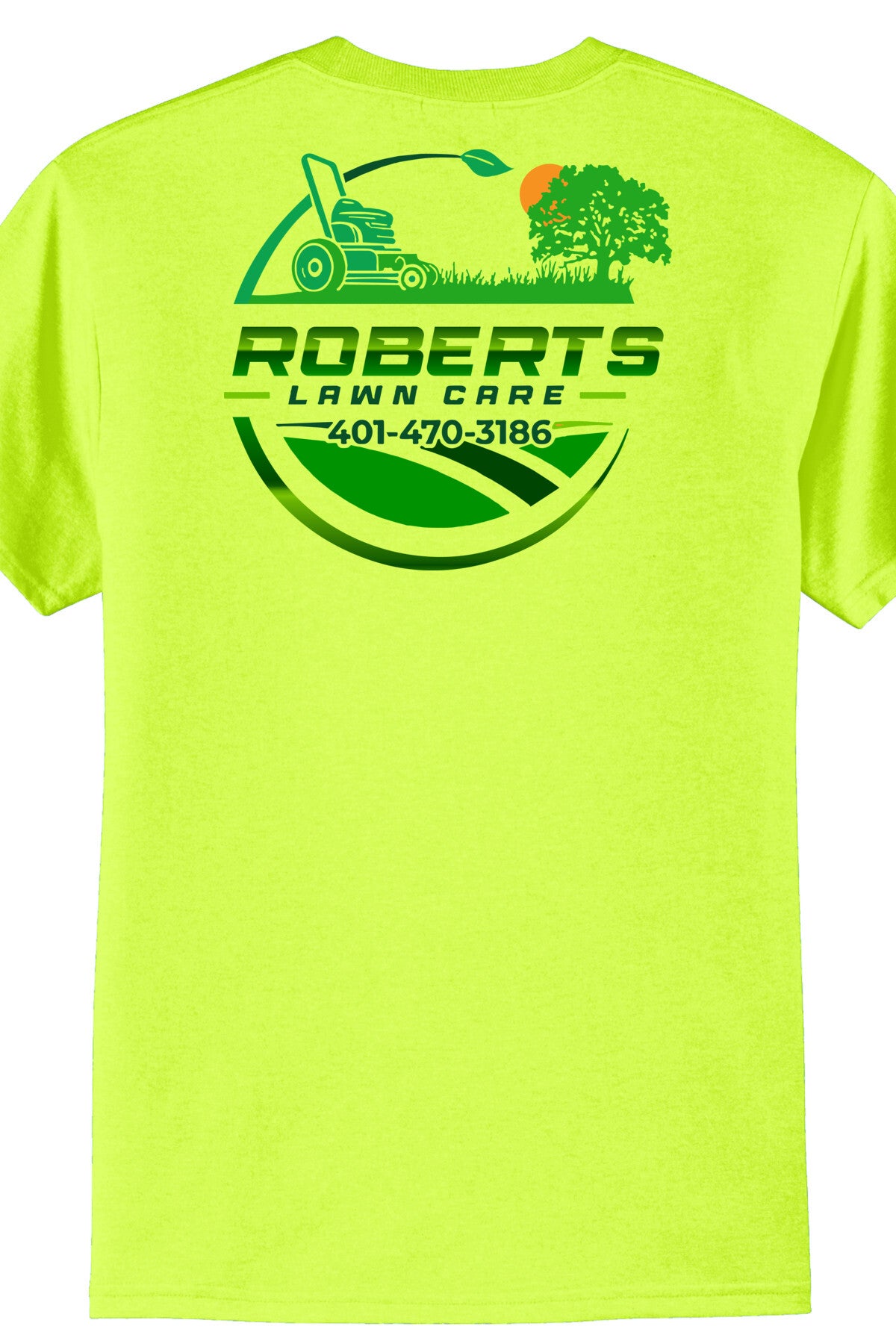 T-Shirt - Core Blend Tee PC55 - Roberts Lawn Care