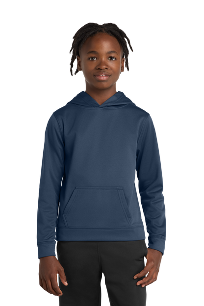 Premium Youth Hoodie - Port & Co Youth Core Fleece Pullover Hooded Sweatshirt PC590YH