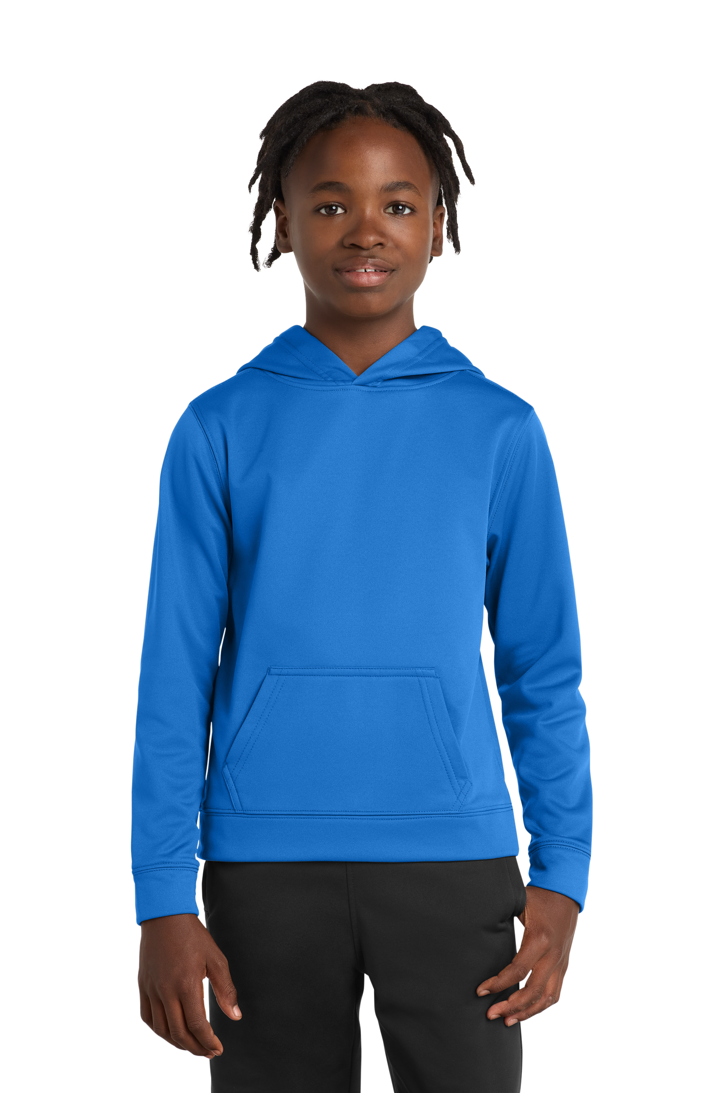 Premium Youth Hoodie - Port & Co Youth Core Fleece Pullover Hooded Sweatshirt PC590YH