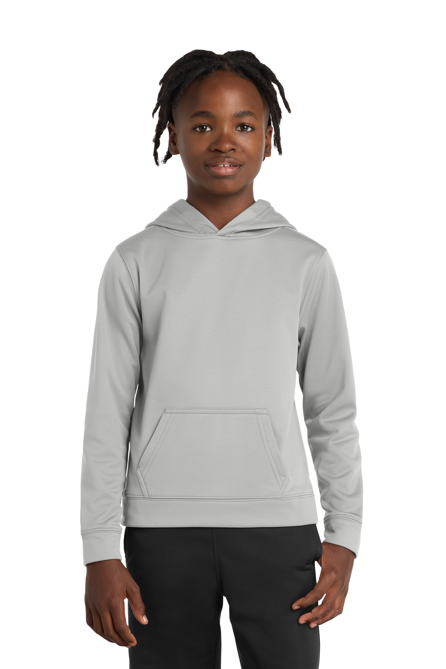 Premium Youth Hoodie - Port & Co Youth Core Fleece Pullover Hooded Sweatshirt PC590YH