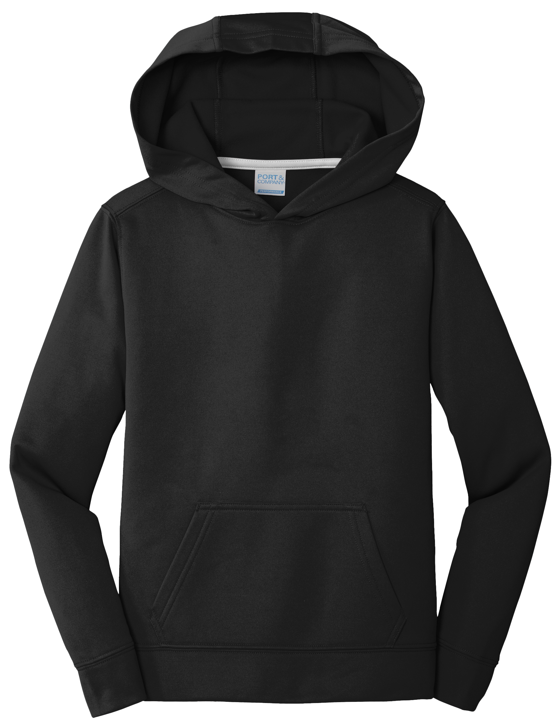 Premium Youth Hoodie - Port & Co. Core Fleece Pullover - PC590YH