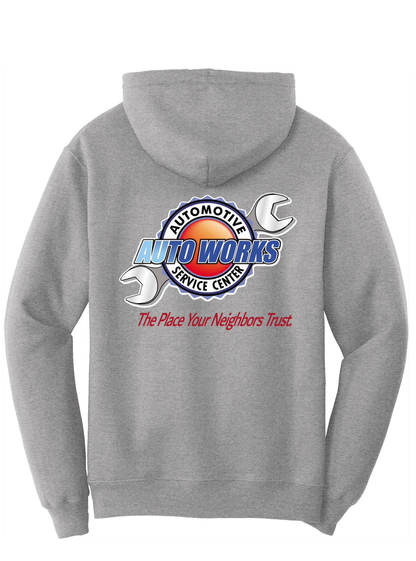 Hoodie - TALL Fleece Pullover -  PC78HT - Auto Works Automotive Service Center