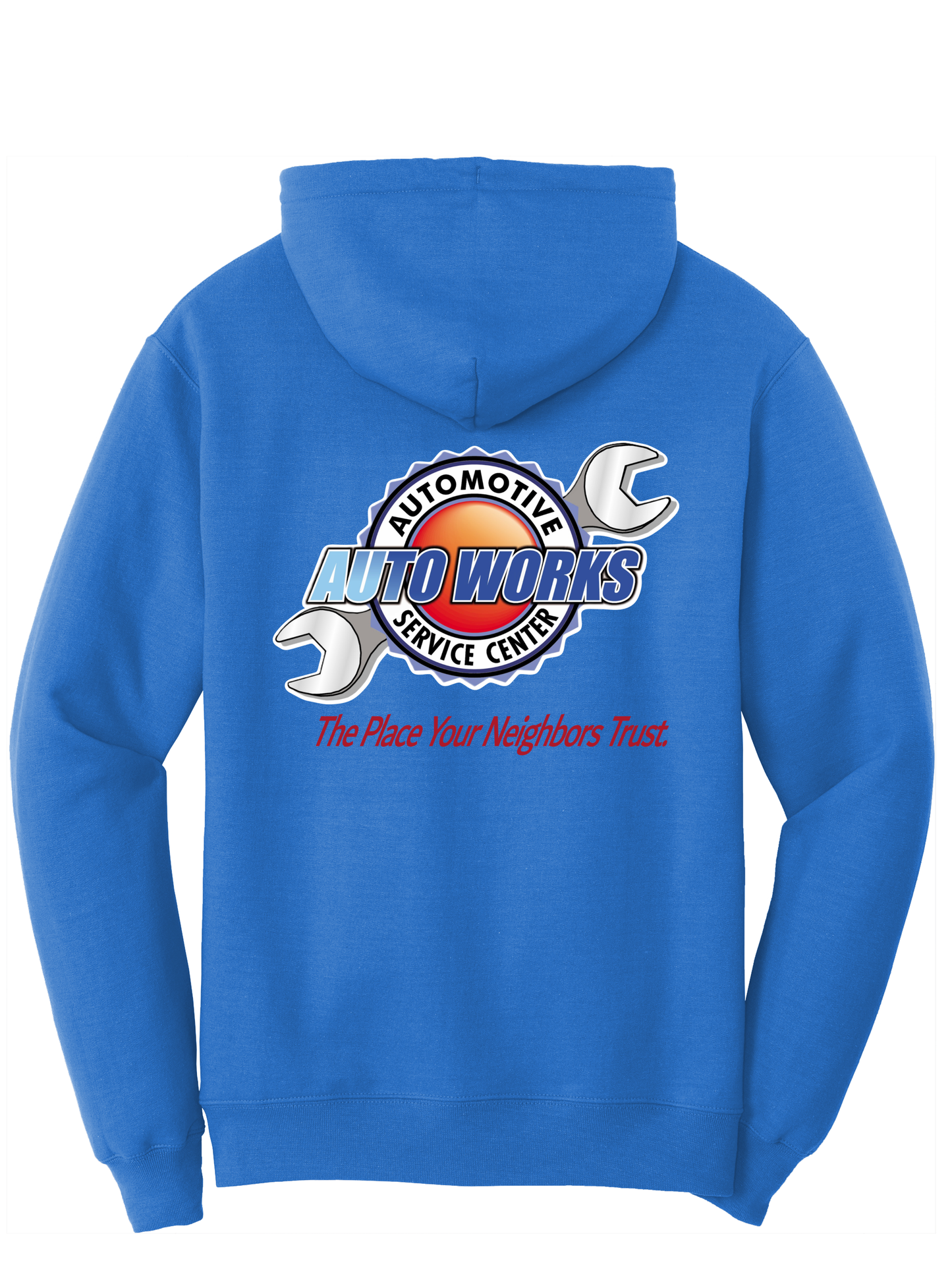 Hoodie - TALL Fleece Pullover -  PC78HT - Auto Works Automotive Service Center