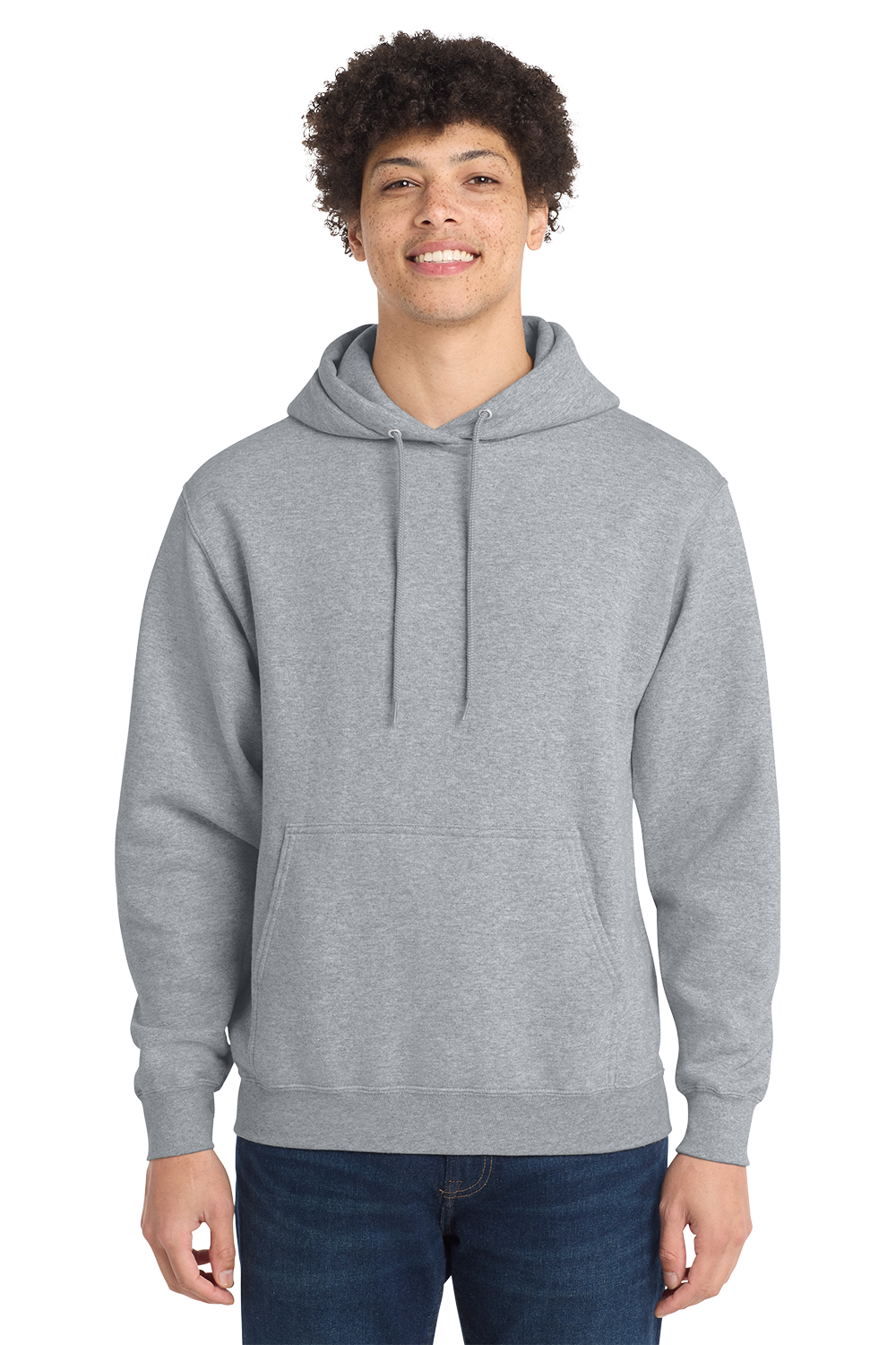 Economy Hoodie - Port & Co. Fleece Pullover Hoodie - PC78H