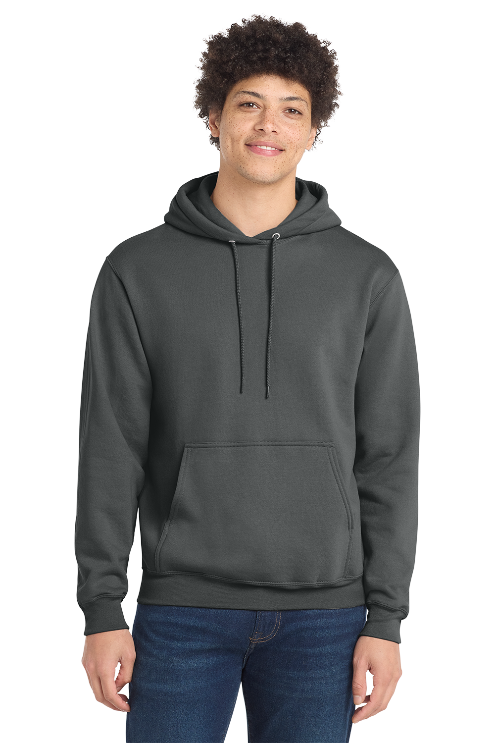 Economy Hoodie - Port & Co. Fleece Pullover Hoodie - PC78H