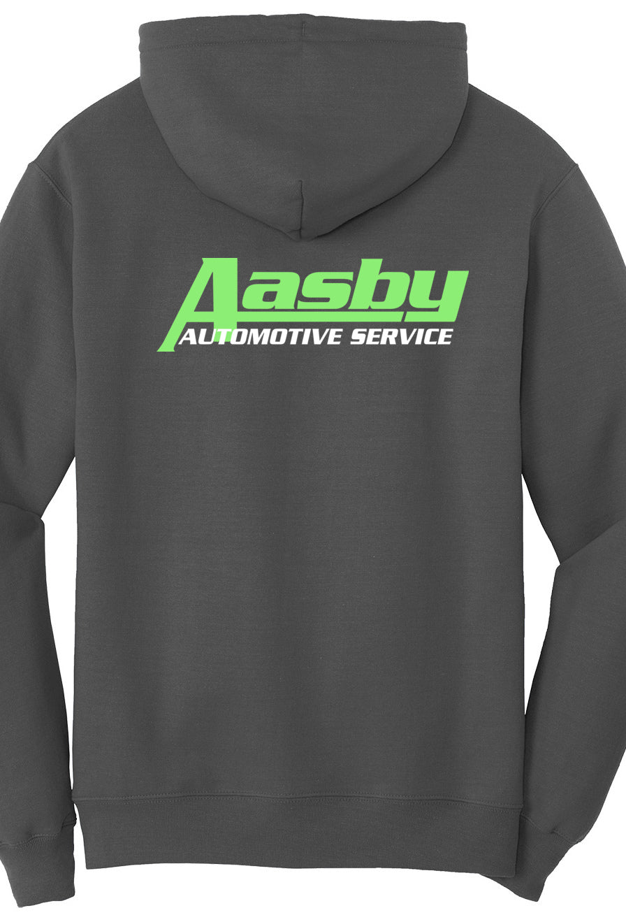 Economy Hoodie - Port & Company Fleece Pullover Hoodie PC78H - Aasby Automotive