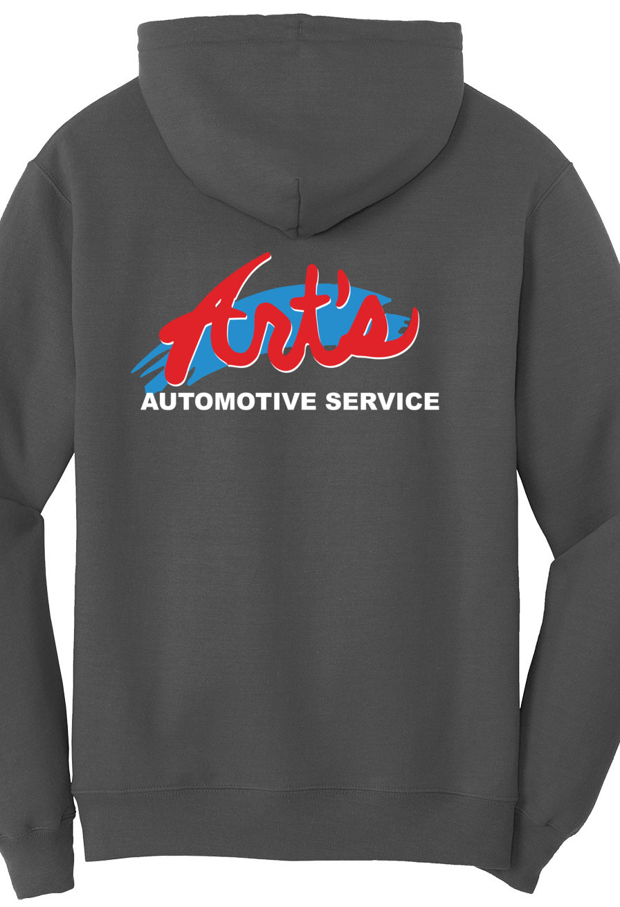 Economy Hoodie - Port & Company Fleece Pullover Hoodie PC78H - Arts Automotive