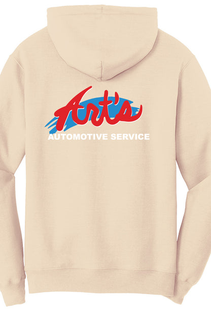 Economy Hoodie - Port & Company Fleece Pullover Hoodie PC78H - Arts Automotive