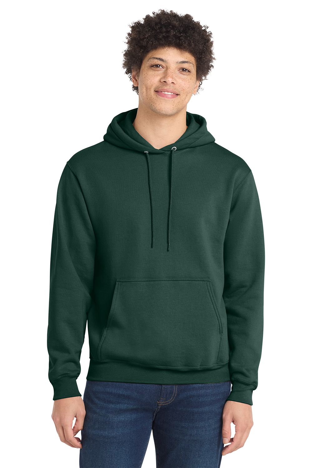 Economy Hoodie - Port & Co. Fleece Pullover Hoodie - PC78H
