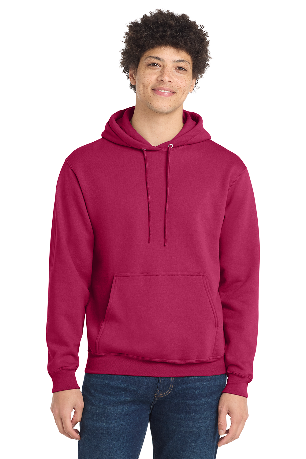 Economy Hoodie - Port & Co. Fleece Pullover Hoodie - PC78H