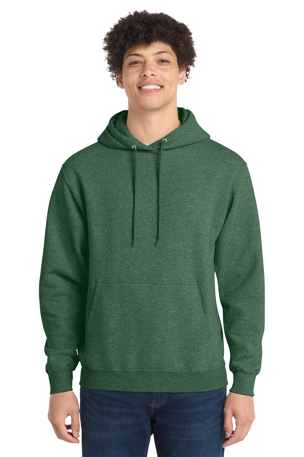 Economy Hoodie - Port & Co. Fleece Pullover Hoodie - PC78H
