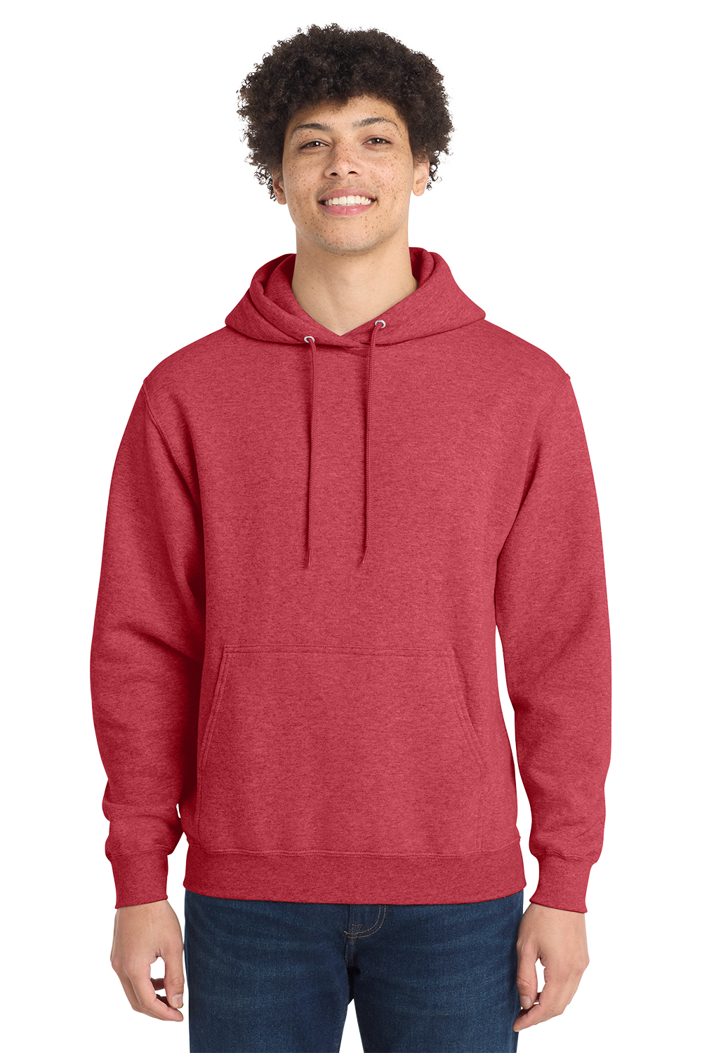 Economy Hoodie - Port & Co. Fleece Pullover Hoodie - PC78H