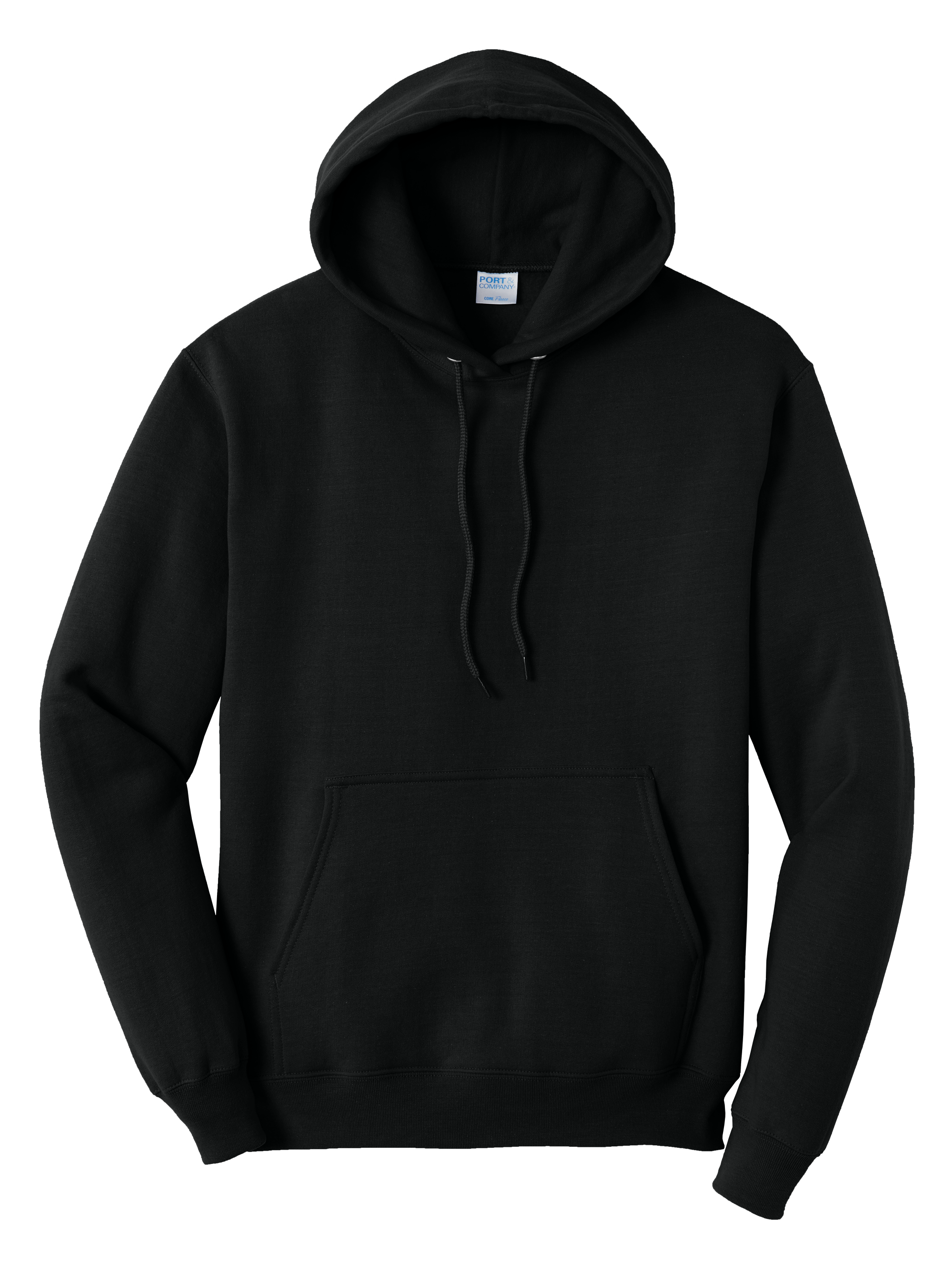 Economy Hoodie - Port & Co. Fleece Pullover Hoodie - PC78H