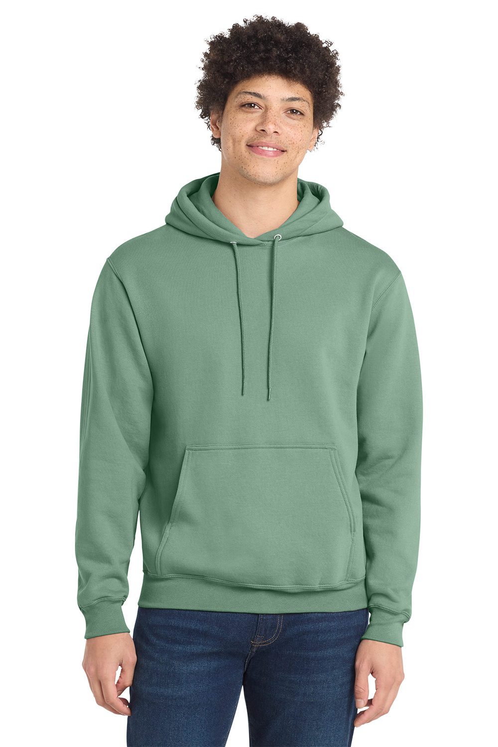Economy Hoodie - Port & Co. Fleece Pullover Hoodie - PC78H