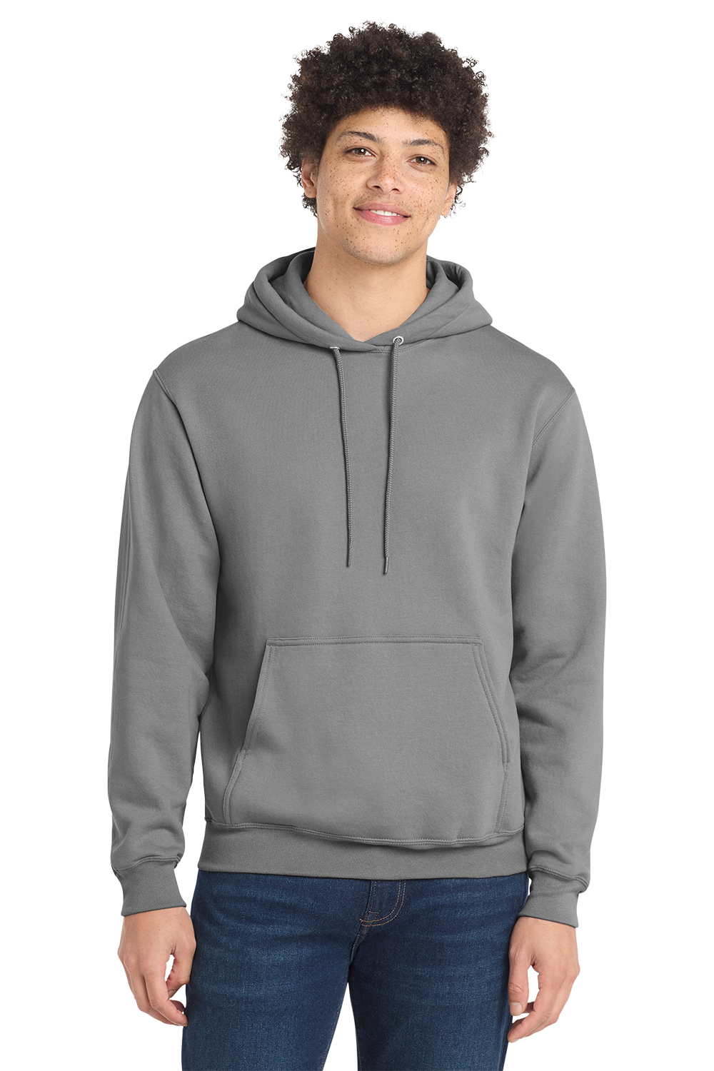 Economy Hoodie - Port & Co. Fleece Pullover Hoodie - PC78H