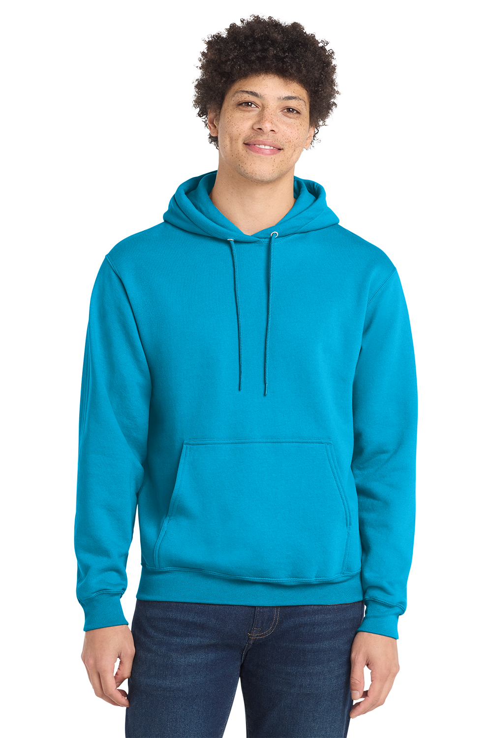 Economy Hoodie - Port & Co. Fleece Pullover Hoodie - PC78H