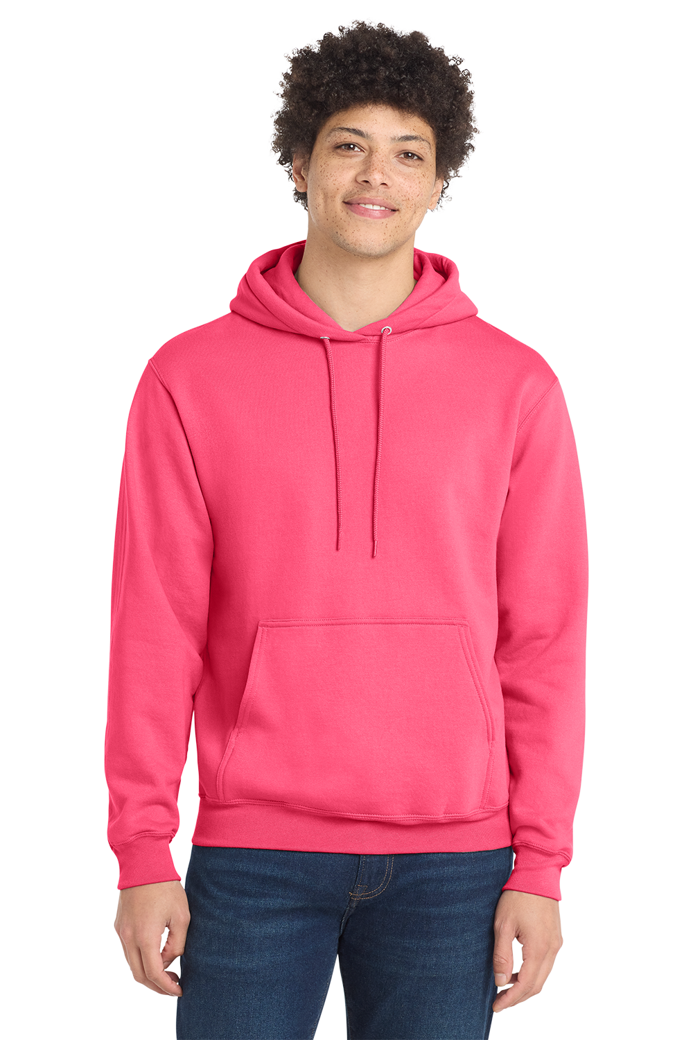 Economy Hoodie - Port & Co. Fleece Pullover Hoodie - PC78H